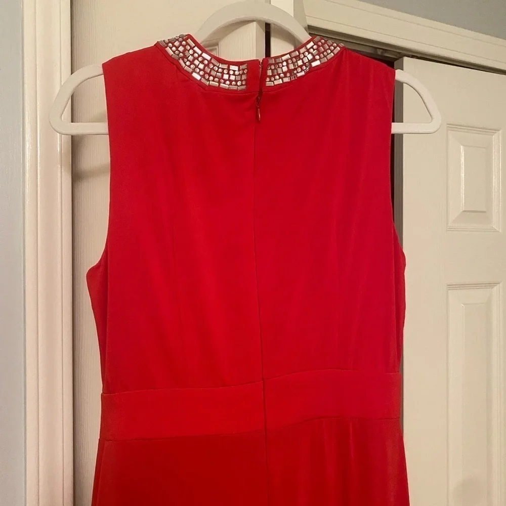 Karina Red Maxi Dress - Picture 11 of 16